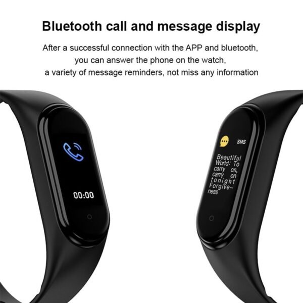 Smart Bracelet M5 Fitness Smart Wristband Sports Tracker for Android IOS - Image 3