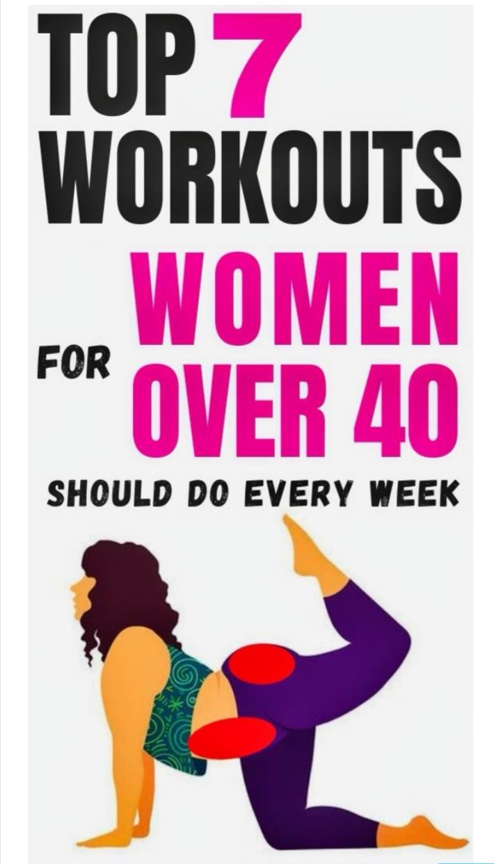 Top 7 workouts for women over 40 should do every week